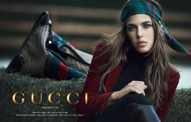 Charlotte Casiraghi este noua imagine Gucci